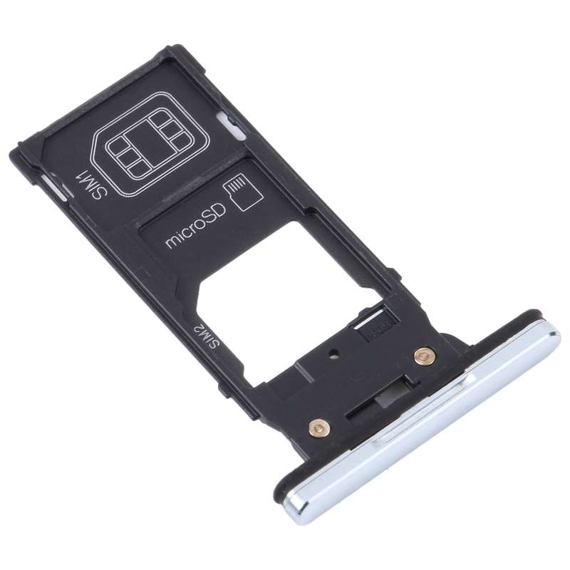For Sony Xperia XZ2 Premium Original SIM Card Tray + SIM / Micro SD Card Tray (Black)