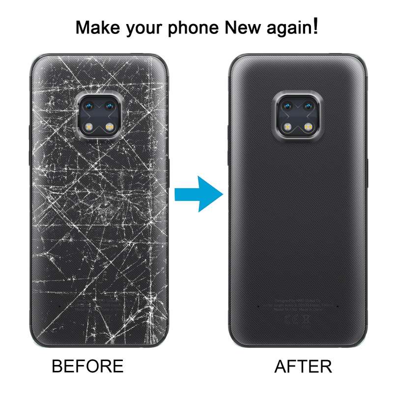 For Nokia XR20 Original Battery Back Cover(Black)