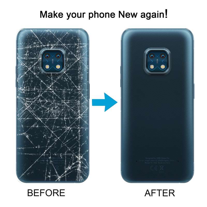 For Nokia XR20 Original Battery Back Cover(Black)