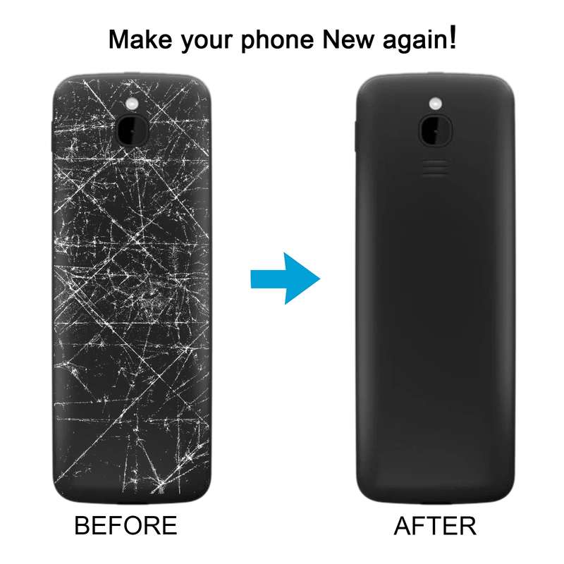 For Nokia 8110 4G Original Battery Back Cover(Black)