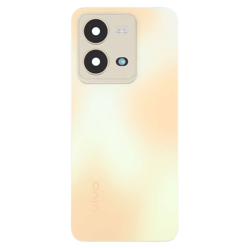 For vivo V25 Original Battery Back Cover with Camera Lens Cover(Gold)