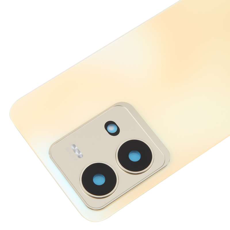 For vivo V25 Original Battery Back Cover with Camera Lens Cover(Gold)