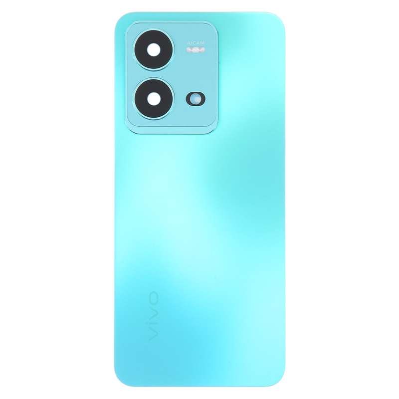 For vivo V25 Original Battery Back Cover with Camera Lens Cover(Blue)