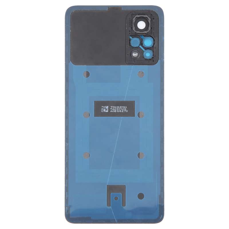 For Xiaomi Redmi Note 11 Pro+ 5G India Original Battery Back Cover with Camera Lens Cover(Black)