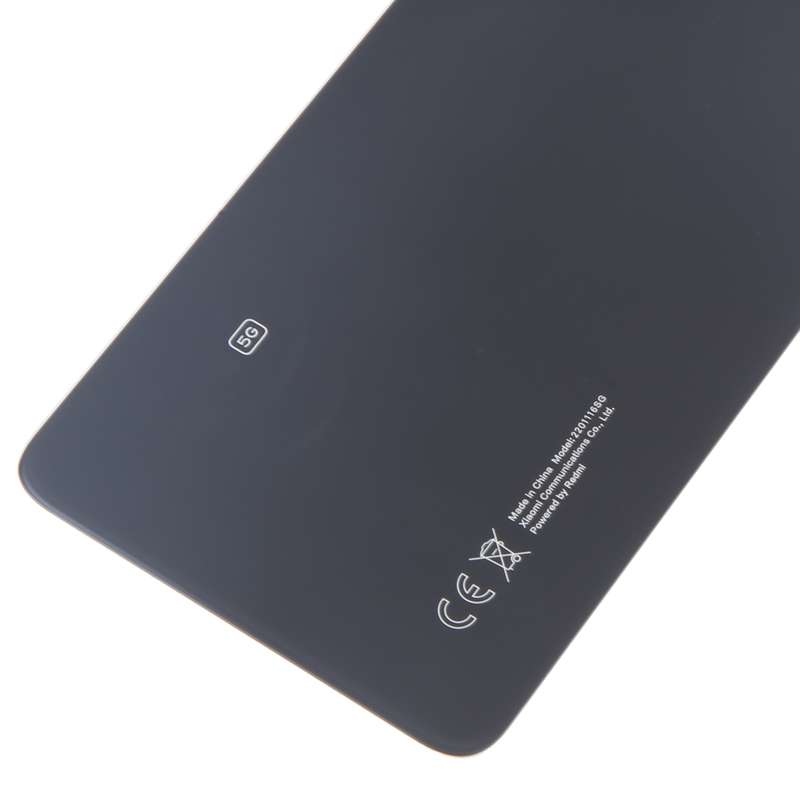 For Xiaomi Redmi Note 11 Pro+ 5G India Original Battery Back Cover with Camera Lens Cover(Black)