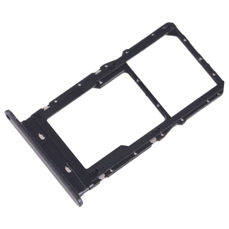For T-Mobile Revvl 6 Pro 5G SIM Card Tray + Micro SD Card Tray(Grey)