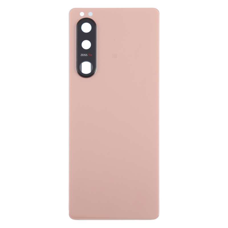 For Sony Xperia 5 III Original Battery Back Cover with Camera Lens Cover(Pink)