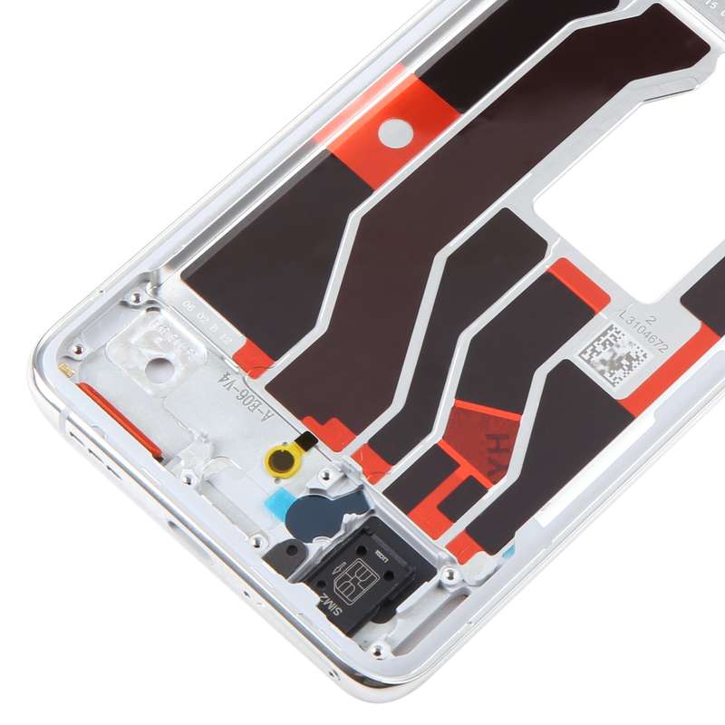 For OPPO Find X3 Original Front Housing LCD Frame Bezel Plate (Black)
