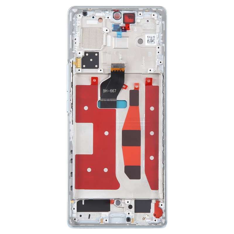 Original LCD Screen For Honor 70 Digitizer Full Assembly with Frame(Green)