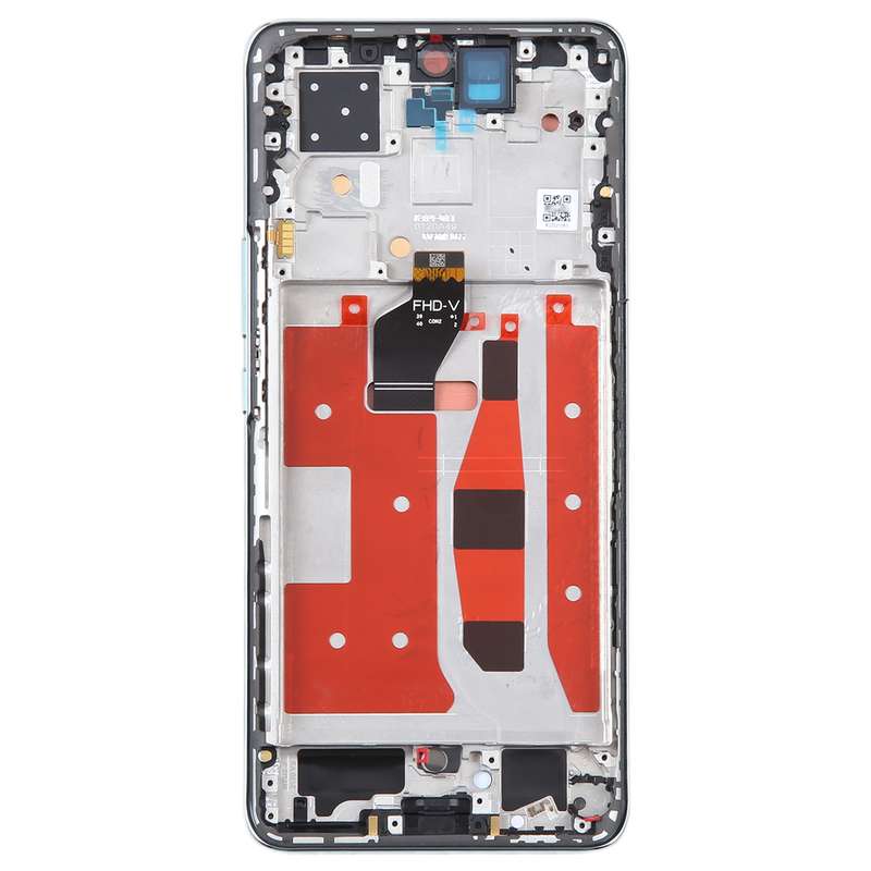 Original LCD Screen For Honor 60 Pro Digitizer Full Assembly with Frame(Black)