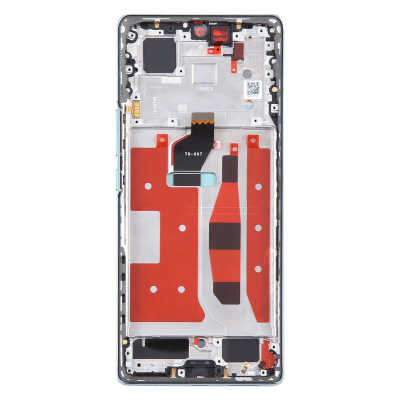Original LCD Screen For Honor 60 Digitizer Full Assembly with Frame(Black)