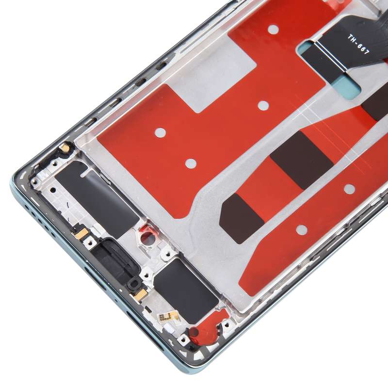 Original LCD Screen For Honor 60 Digitizer Full Assembly with Frame(Black)