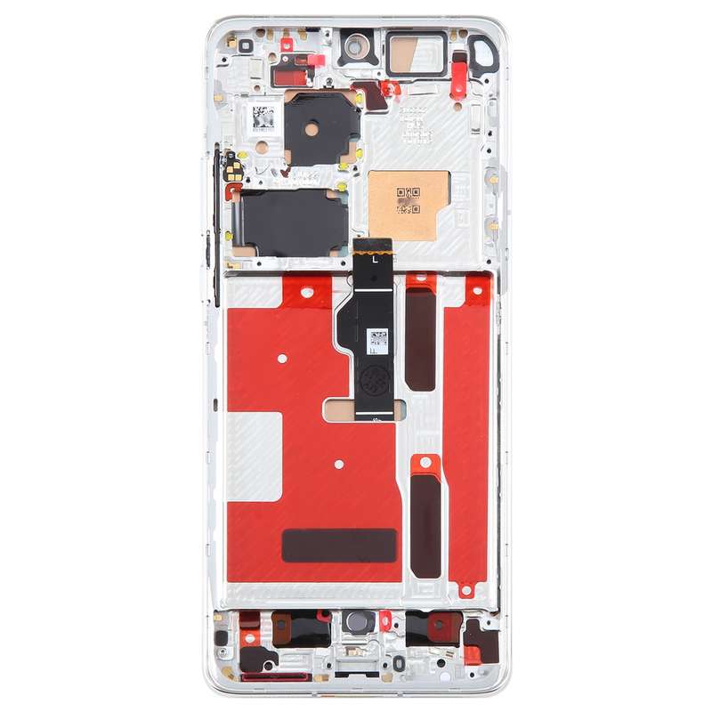 Original LCD Screen For Huawei P50 Pro Digitizer Full Assembly with Frame(Black)