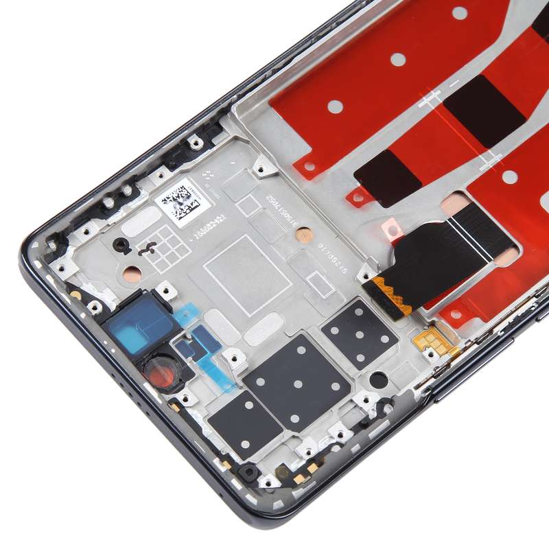 Original LCD Screen For Honor 70 Pro Digitizer Full Assembly with Frame(Gold)