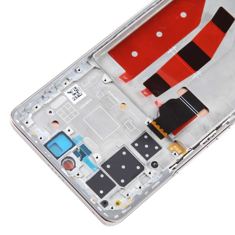 Original LCD Screen For Honor 70 Pro Digitizer Full Assembly with Frame(Gold)