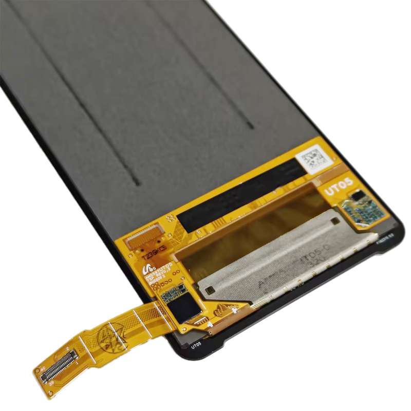 Original LCD Screen For Honor 70 Pro Digitizer Full Assembly with Frame(Gold)