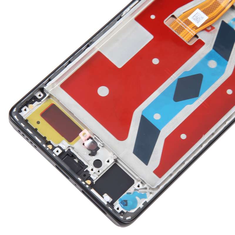 Original LCD Screen For Honor X40 Digitizer Full Assembly with Frame(Black)
