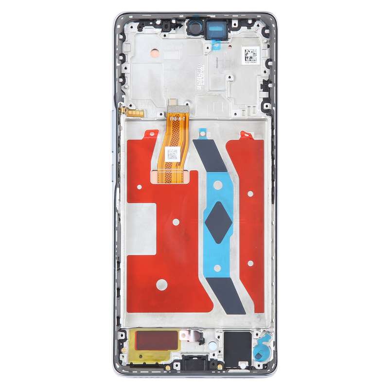 Original LCD Screen For Honor X40 Digitizer Full Assembly with Frame(Black)