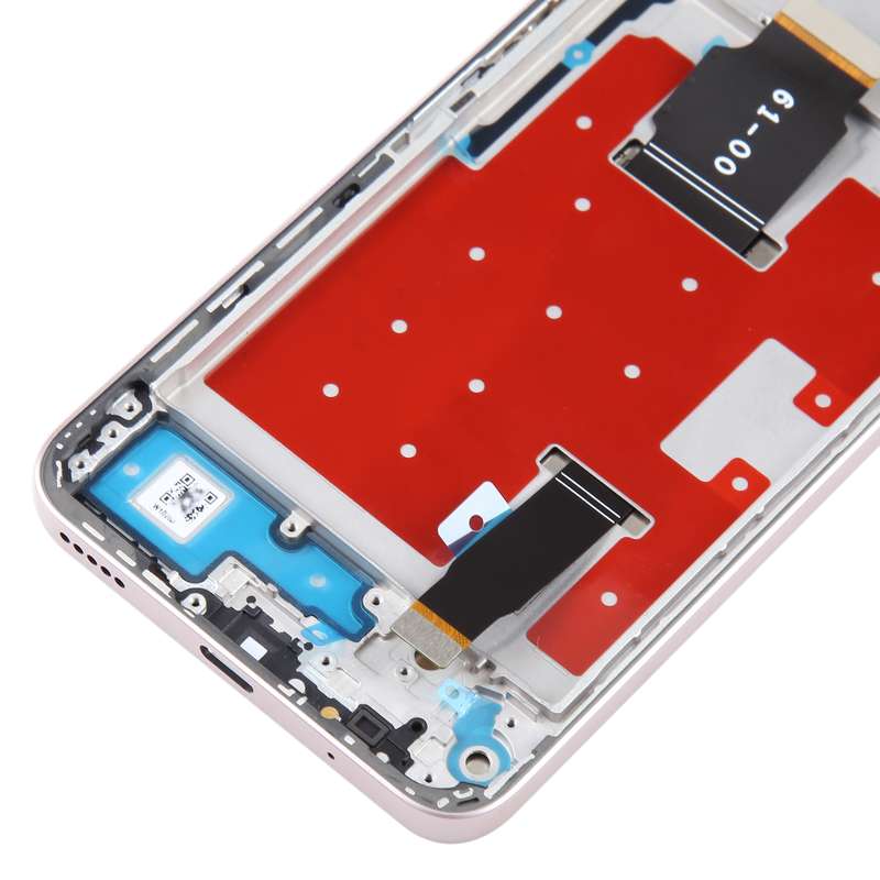 Original LCD Screen For Honor X8a Digitizer Full Assembly with Frame(Black)