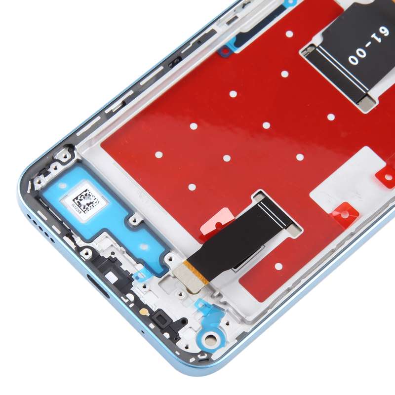 Original LCD Screen For Honor X8a Digitizer Full Assembly with Frame(Green)