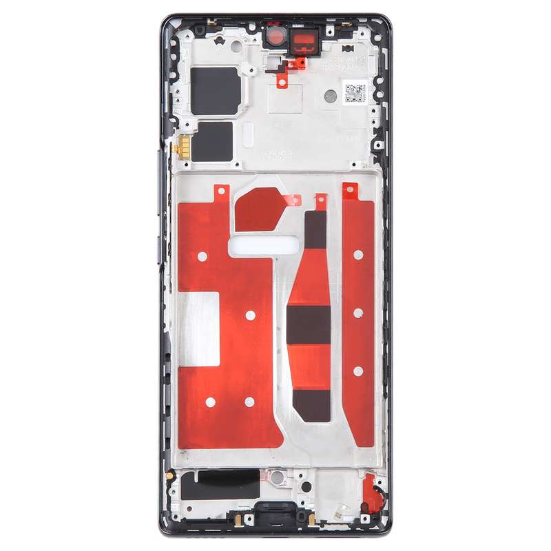 For Honor 70 Front Housing LCD Frame Bezel Plate(Blue)