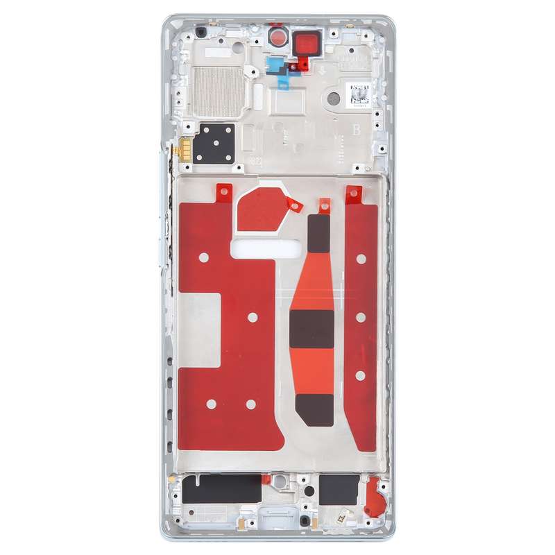For Honor 70 Front Housing LCD Frame Bezel Plate(Blue)