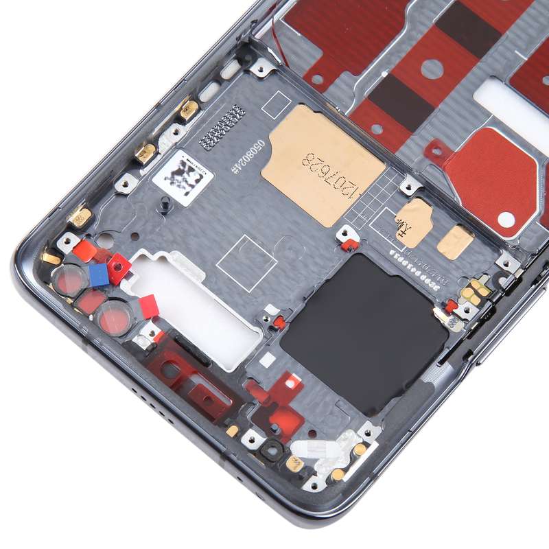 For Honor Magic4 Pro Front Housing LCD Frame Bezel Plate(Blue)
