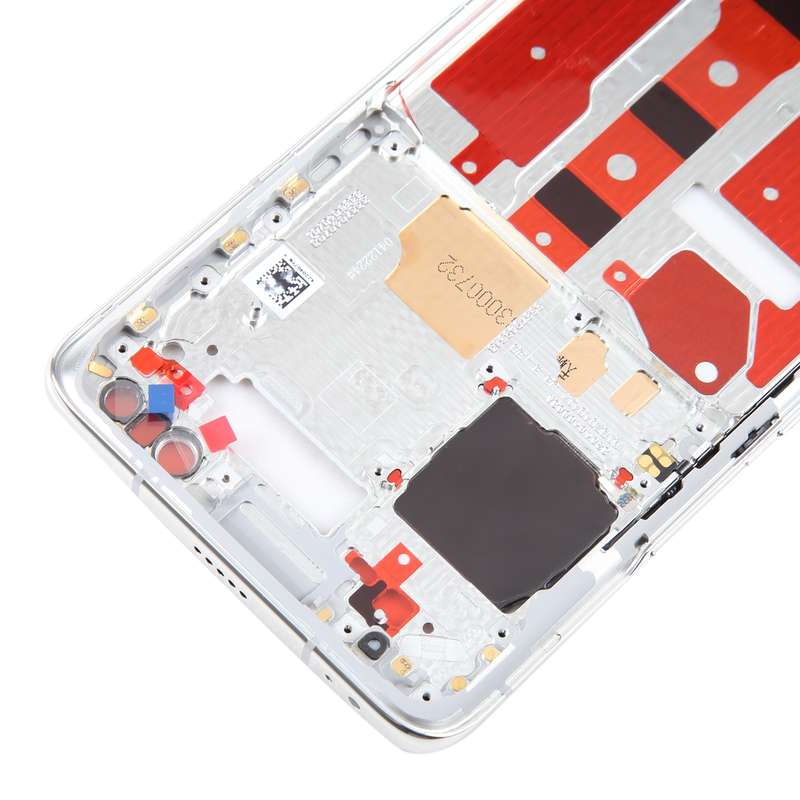 For Honor Magic4 Pro Front Housing LCD Frame Bezel Plate(Blue)