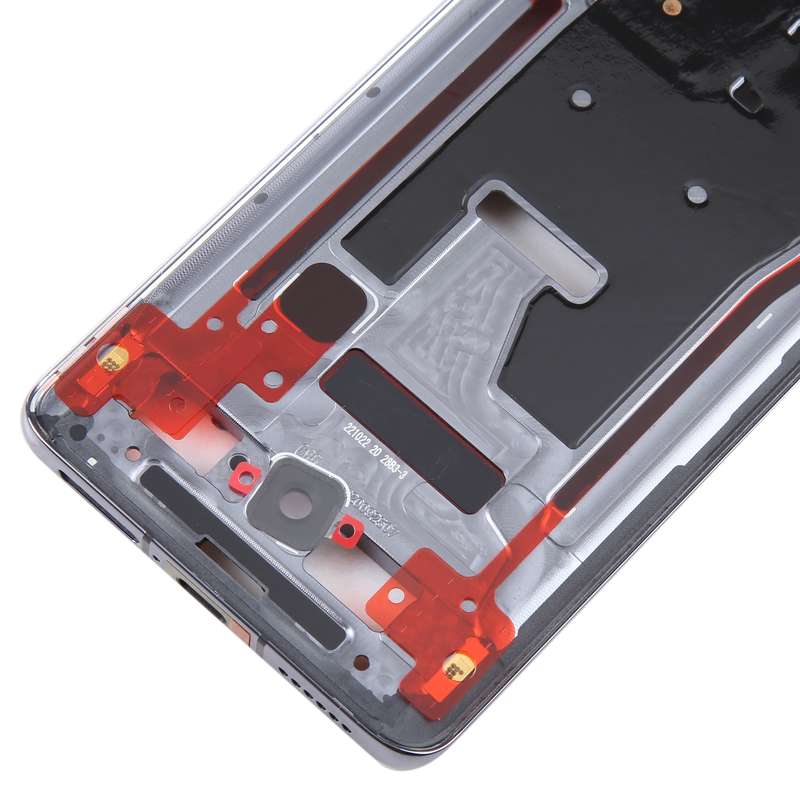For Huawei P50 Pro Front Housing LCD Frame Bezel Plate(Black)