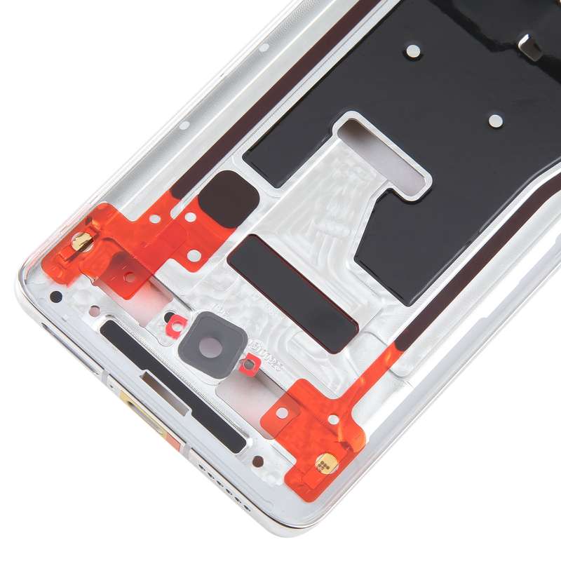 For Huawei P50 Pro Front Housing LCD Frame Bezel Plate(Black)