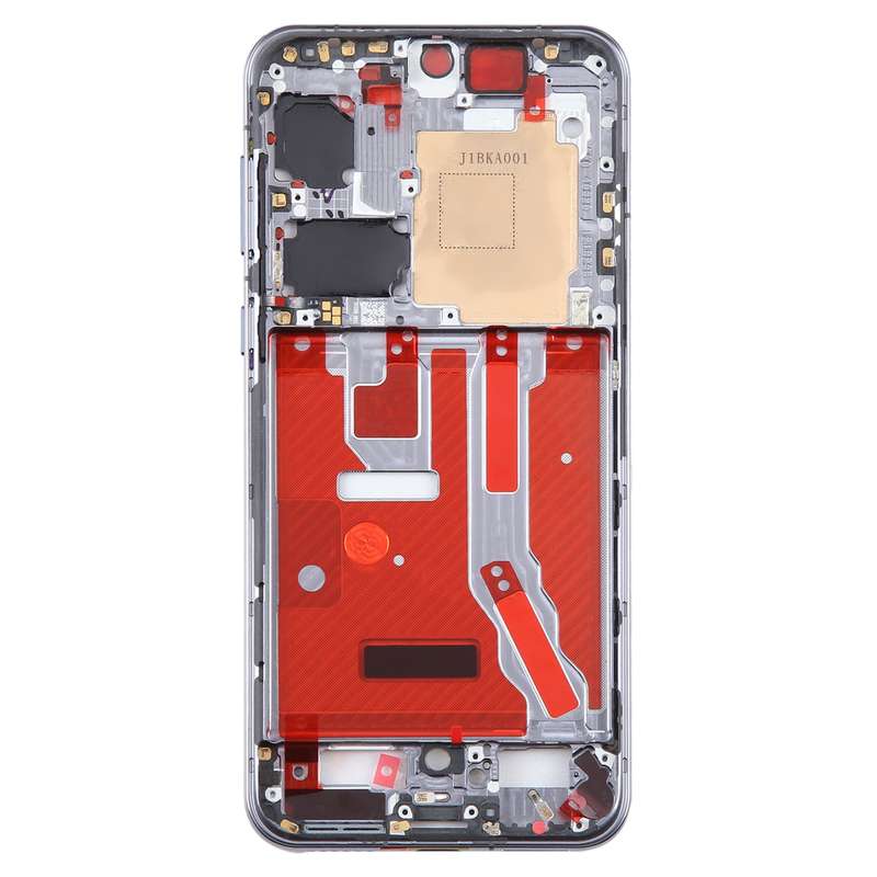 For Huawei P50 Front Housing LCD Frame Bezel Plate(Black)