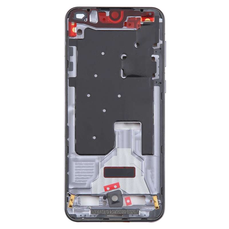 For Huawei P50 Front Housing LCD Frame Bezel Plate(Black)