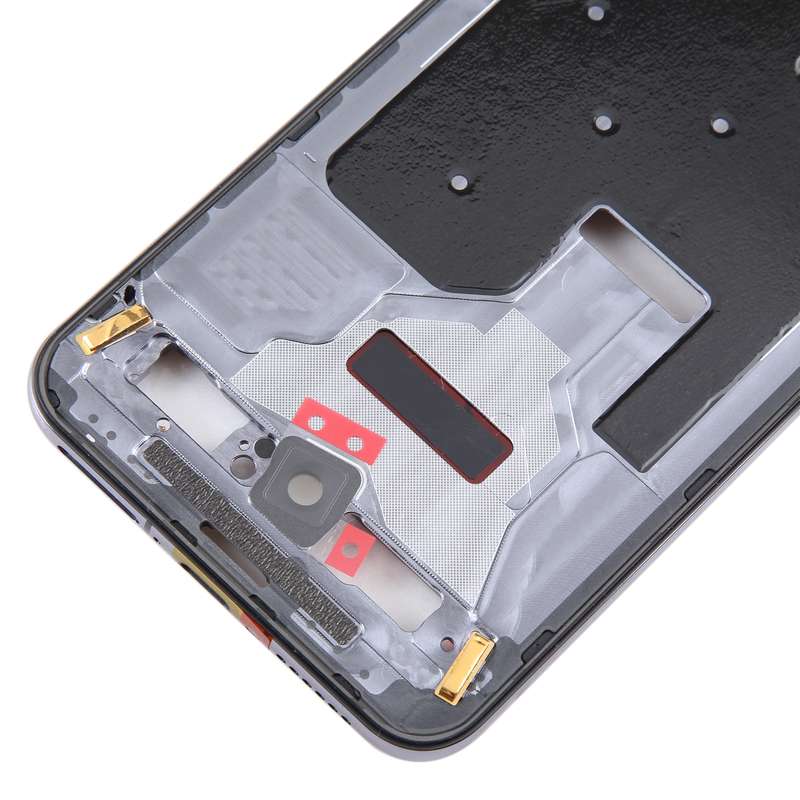 For Huawei P50 Front Housing LCD Frame Bezel Plate(Black)