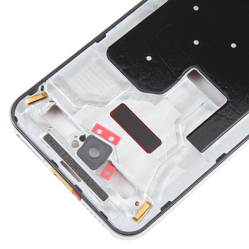 For Huawei P50 Front Housing LCD Frame Bezel Plate(Black)