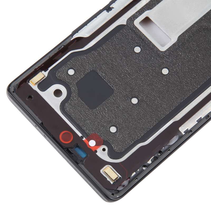 For Honor X40 Front Housing LCD Frame Bezel Plate(Black)