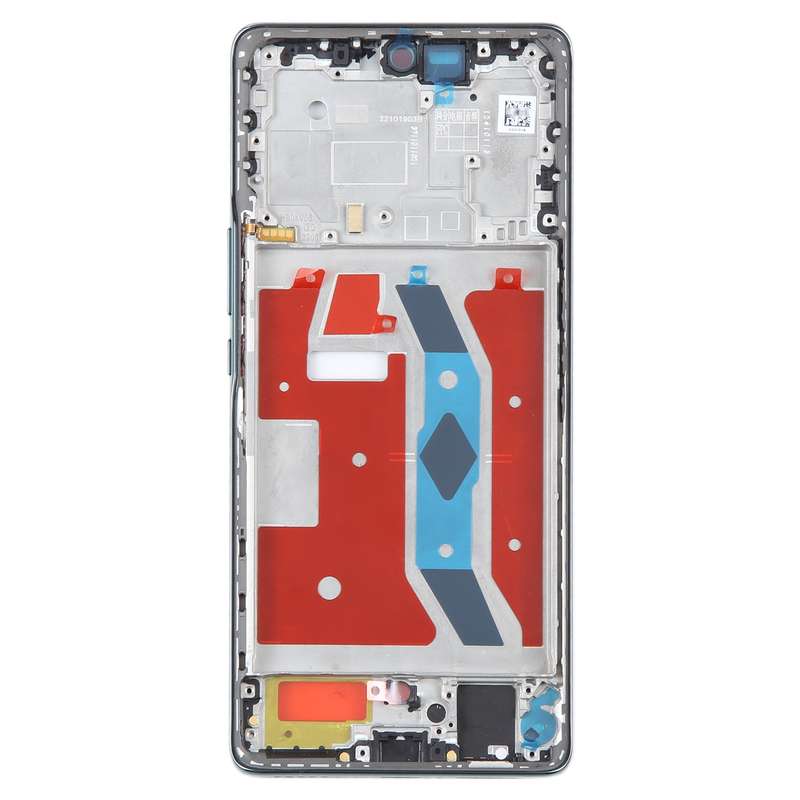 For Honor X40 Front Housing LCD Frame Bezel Plate(Black)