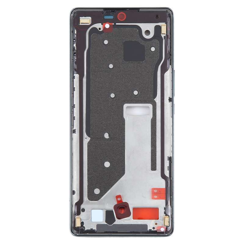 For Honor X40 Front Housing LCD Frame Bezel Plate(Black)
