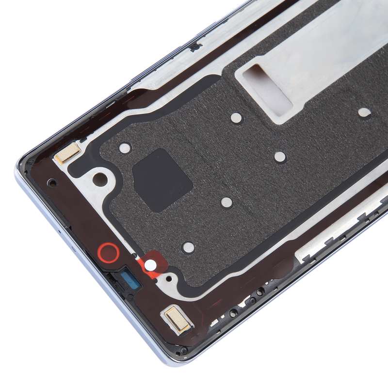 For Honor X40 Front Housing LCD Frame Bezel Plate(Black)