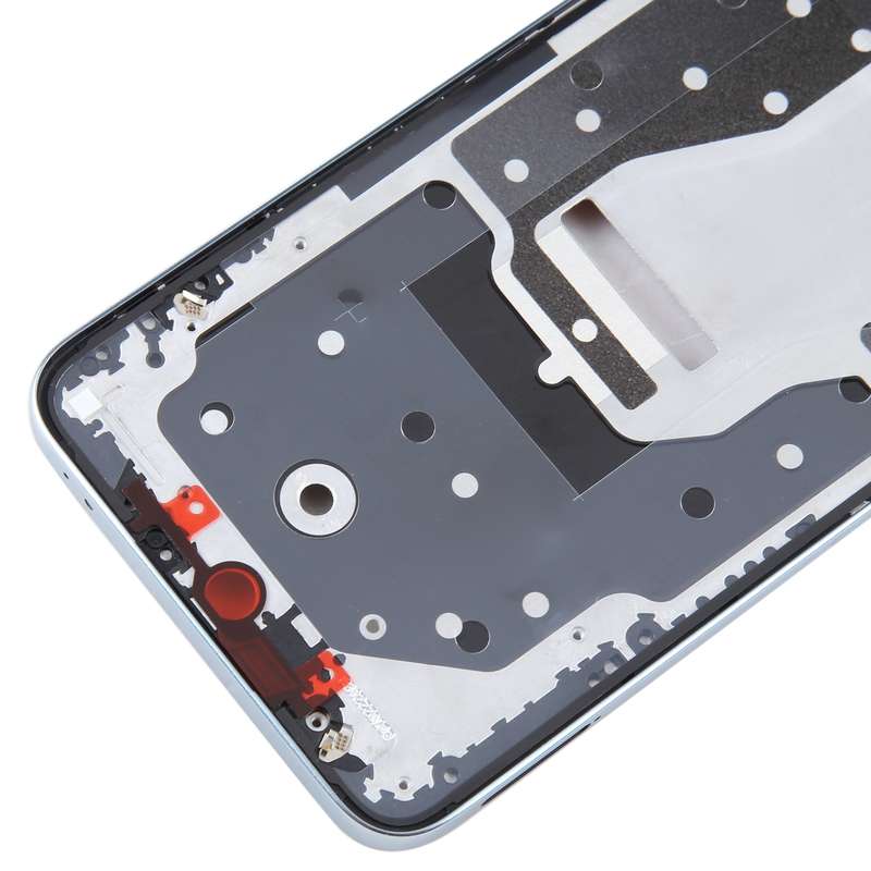 For Honor X40 Front Housing LCD Frame Bezel Plate(Black)