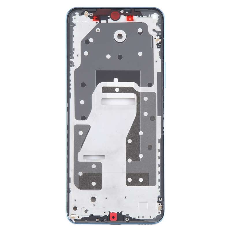For Honor X8a Front Housing LCD Frame Bezel Plate(Green)