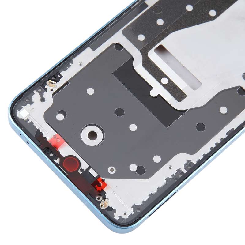 For Honor X8a Front Housing LCD Frame Bezel Plate(Green)