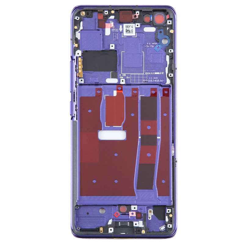 For Huawei nova 7 Pro Front Housing LCD Frame Bezel Plate(Green)