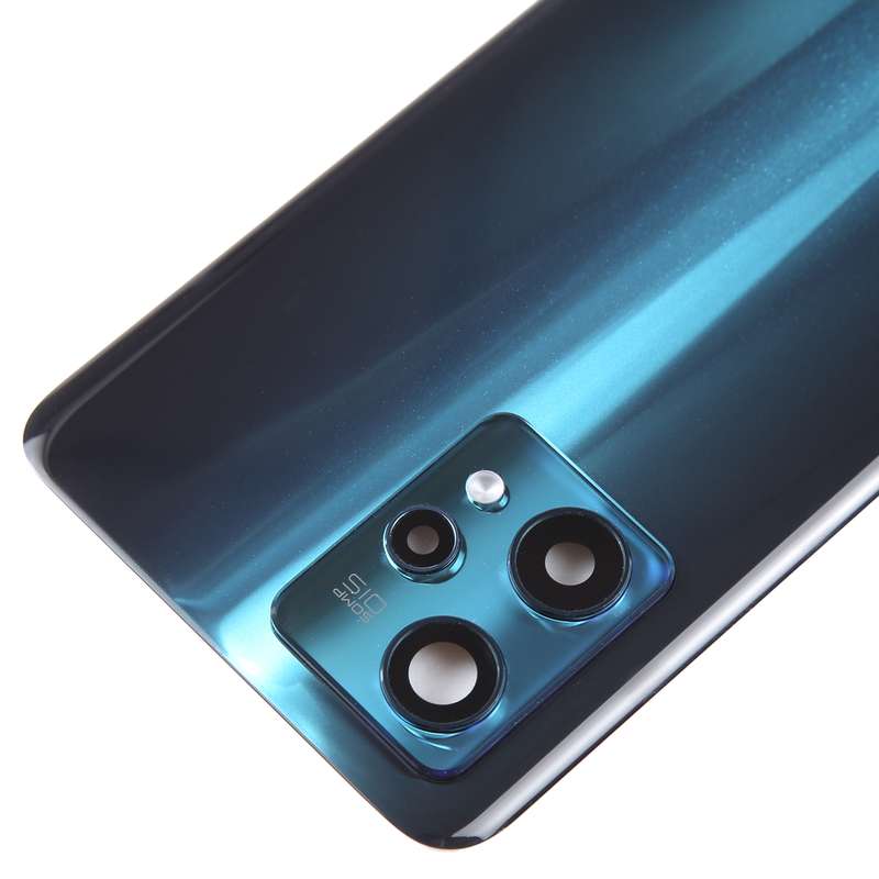 For Realme 9 Pro+ Original Battery Back Cover with Camera Lens Cover(Green)