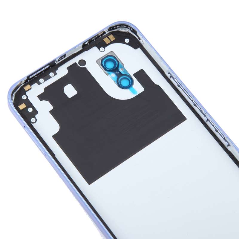 For vivo Y02 Original Battery Back Cover with Camera Lens Cover(Black)
