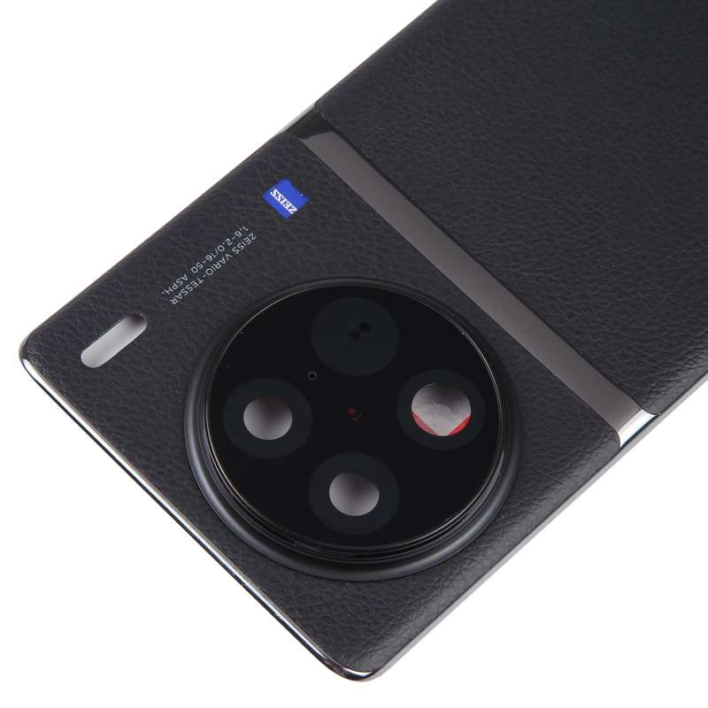 For vivo X90 Pro Original Battery Back Cover with Camera Lens Cover(Black)