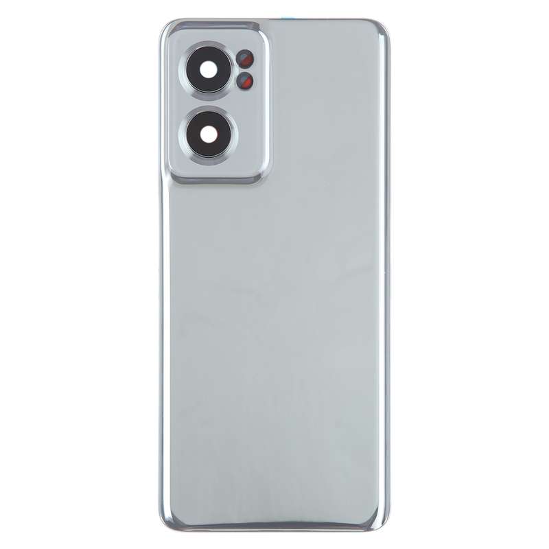For OnePlus Nord CE 2 5G Original Battery Back Cover with Camera Lens Cover(Silver)