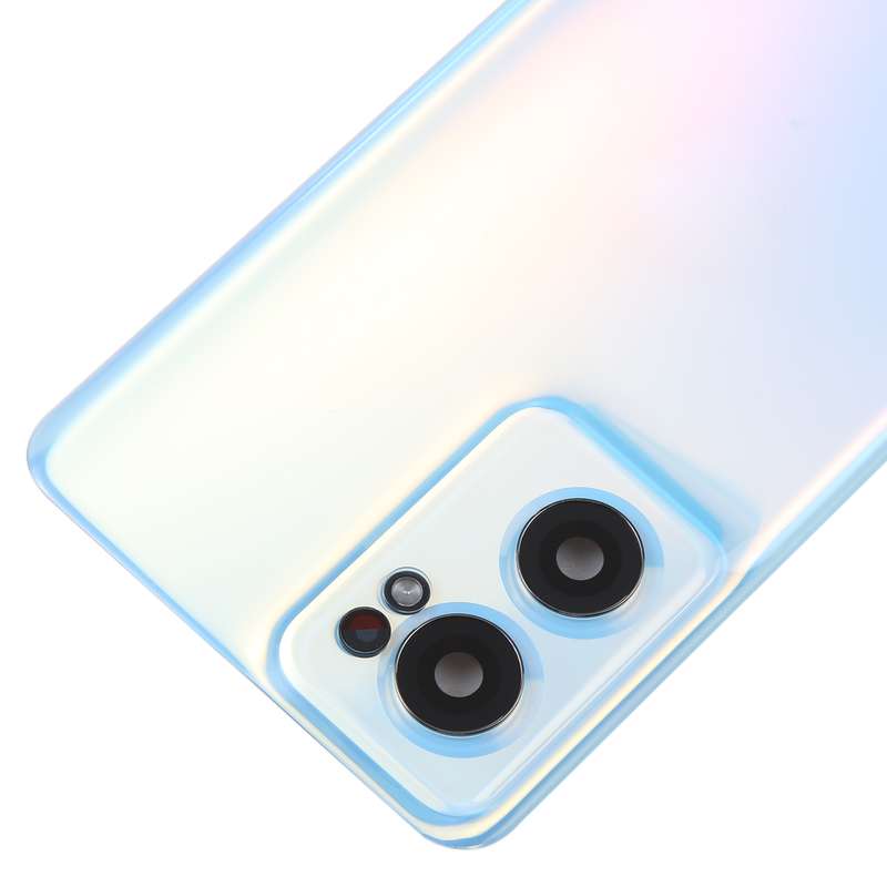 For OnePlus Nord CE 2 5G Original Battery Back Cover with Camera Lens Cover(Silver)
