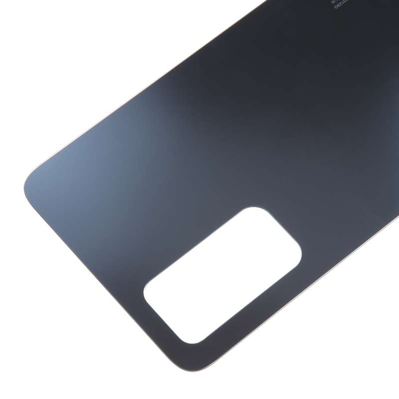 For Xiaomi 12 Lite Glass Battery Back Cover(Black)