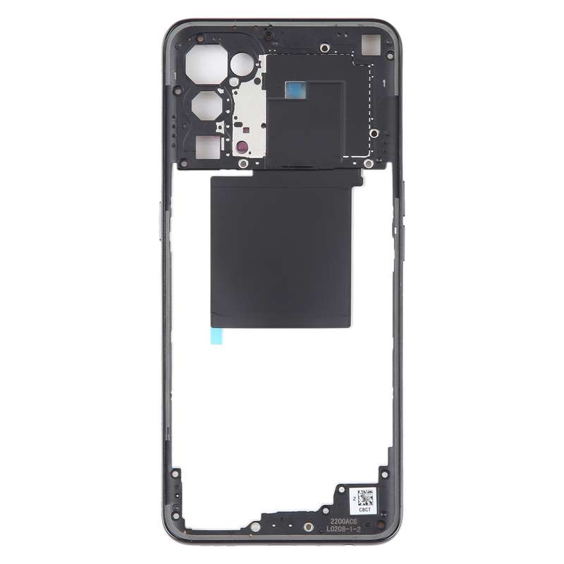 For OPPO Find X3 Lite Original Middle Frame Bezel Plate (Black)