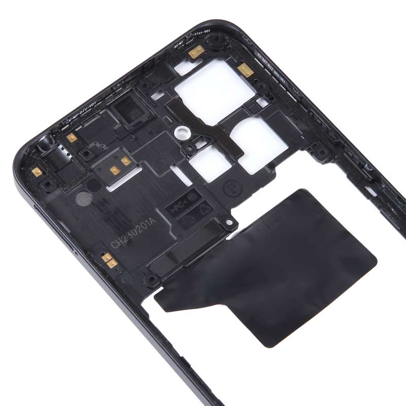 For Xiaomi Redmi Note 12 4G Original Middle Frame Bezel Plate (Black)